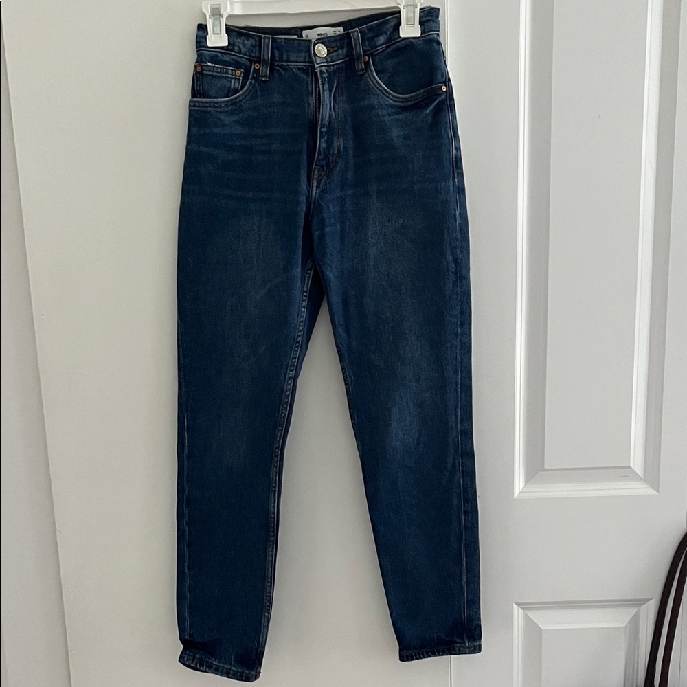 Mango “mom” Blue Jeans